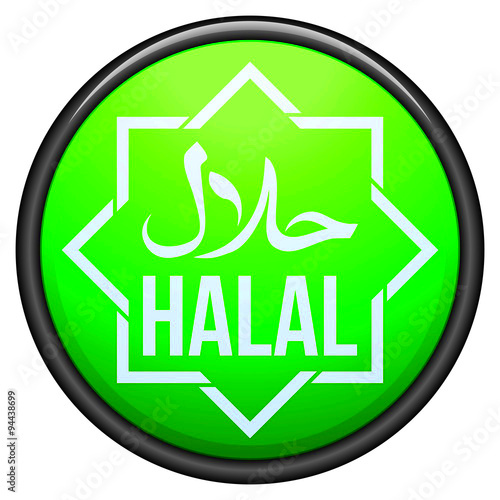 Halal icon Stock Vector  Adobe Stock