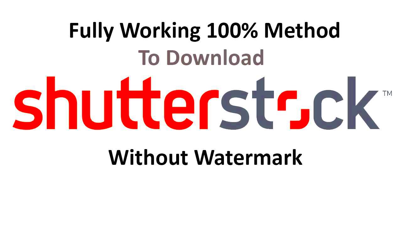 How to Download Shutterstock Images Free Without Watermark in 2022