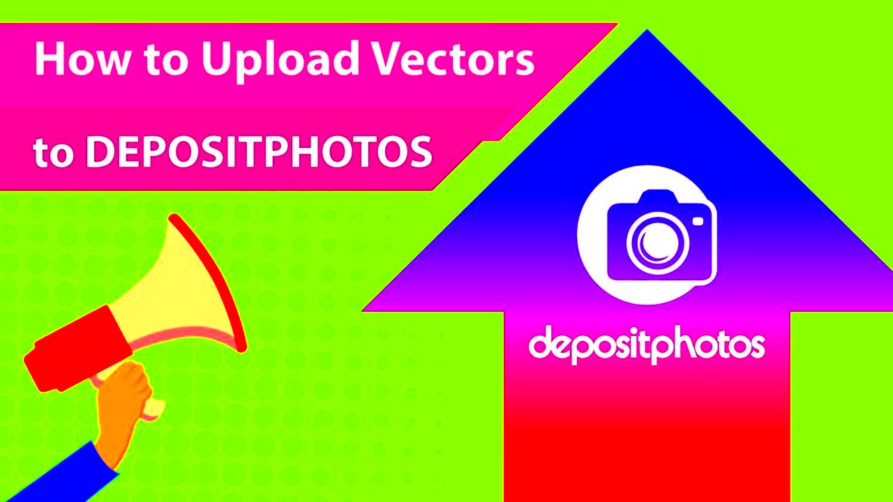 How to upload Vector Graphics to Depositphotos Contributor Account 