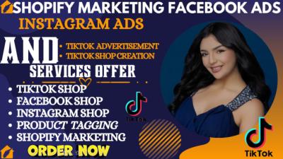 I Will Set Up Converting Facebook Shop, Instagram Shop, TikTok Shop