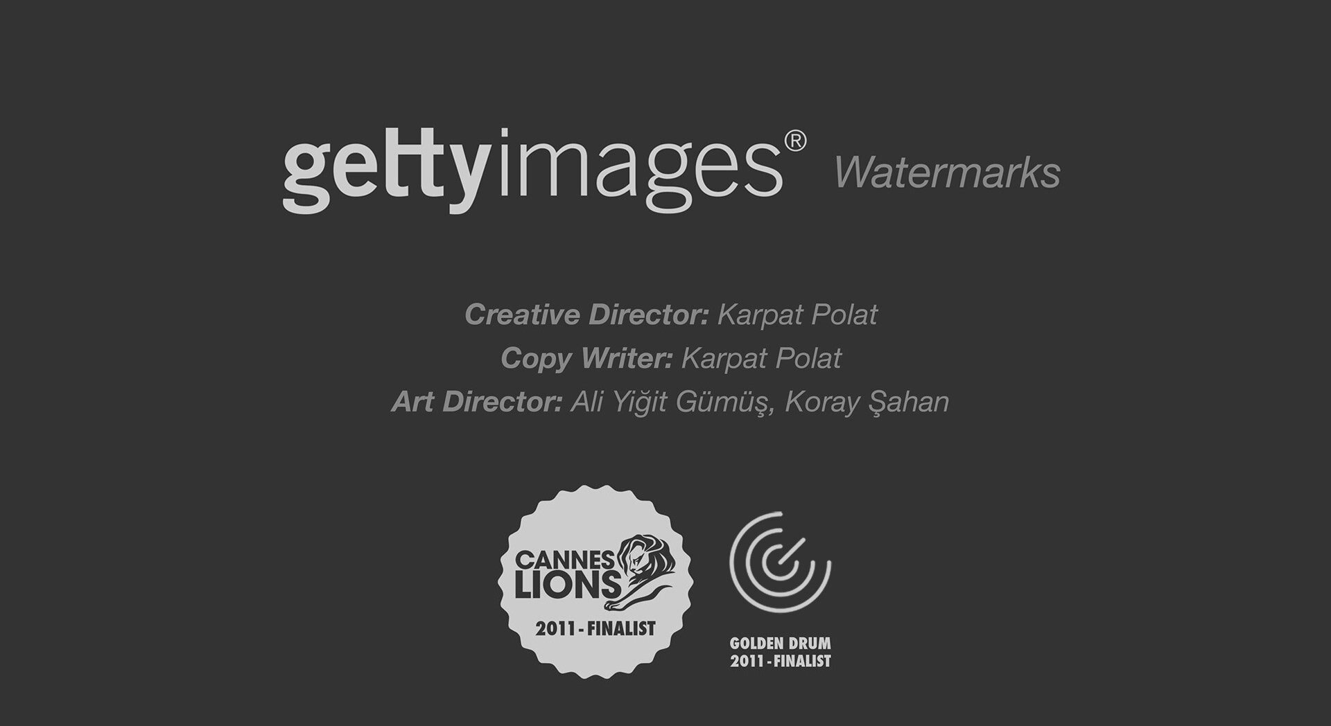 GETTY IMAGES  WATERMARKS  Behance