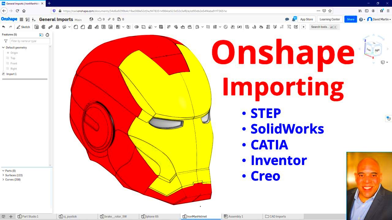 Onshape Tutorial  Importing Files  YouTube