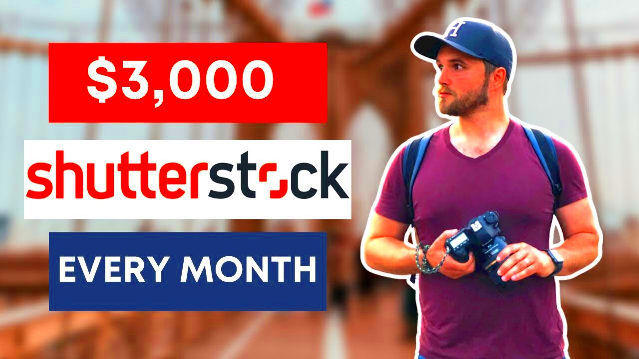 3Kmonth PASSIVE INCOMEfull strategy for Shutterstock Pond5 how to 