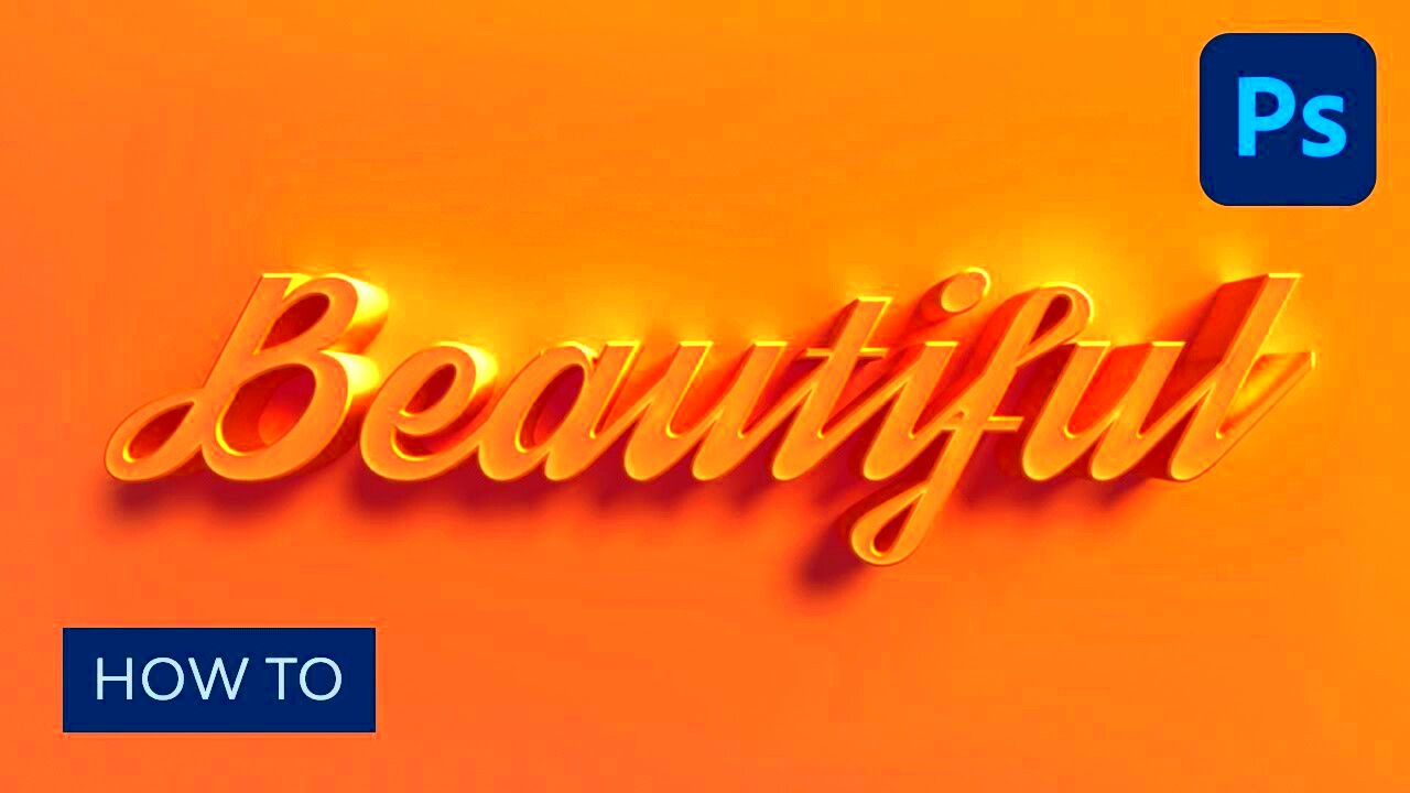 How to Make a 3D Text Effect in Photoshop  Envato Tuts