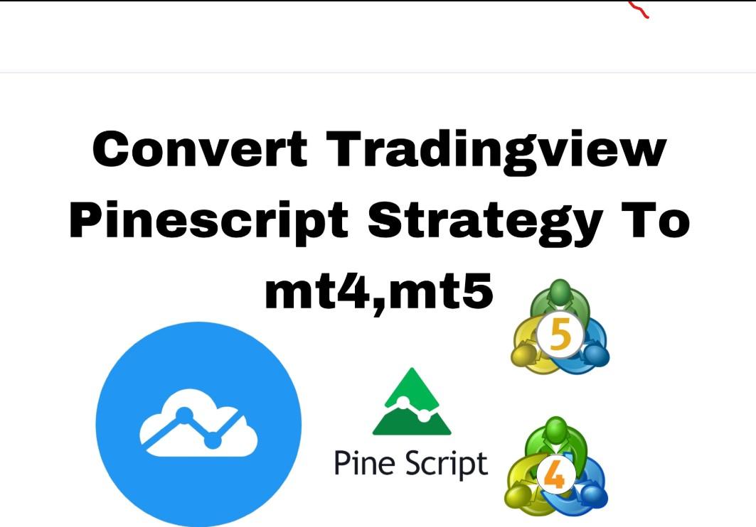 I Will Convert TradingView Pine Script Strategy to MT4/MT5