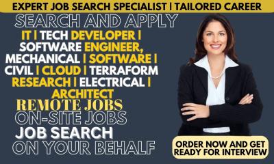 I Will Search and Apply for Construction Mechanical Electrical Jobs Using Reverse Recruit