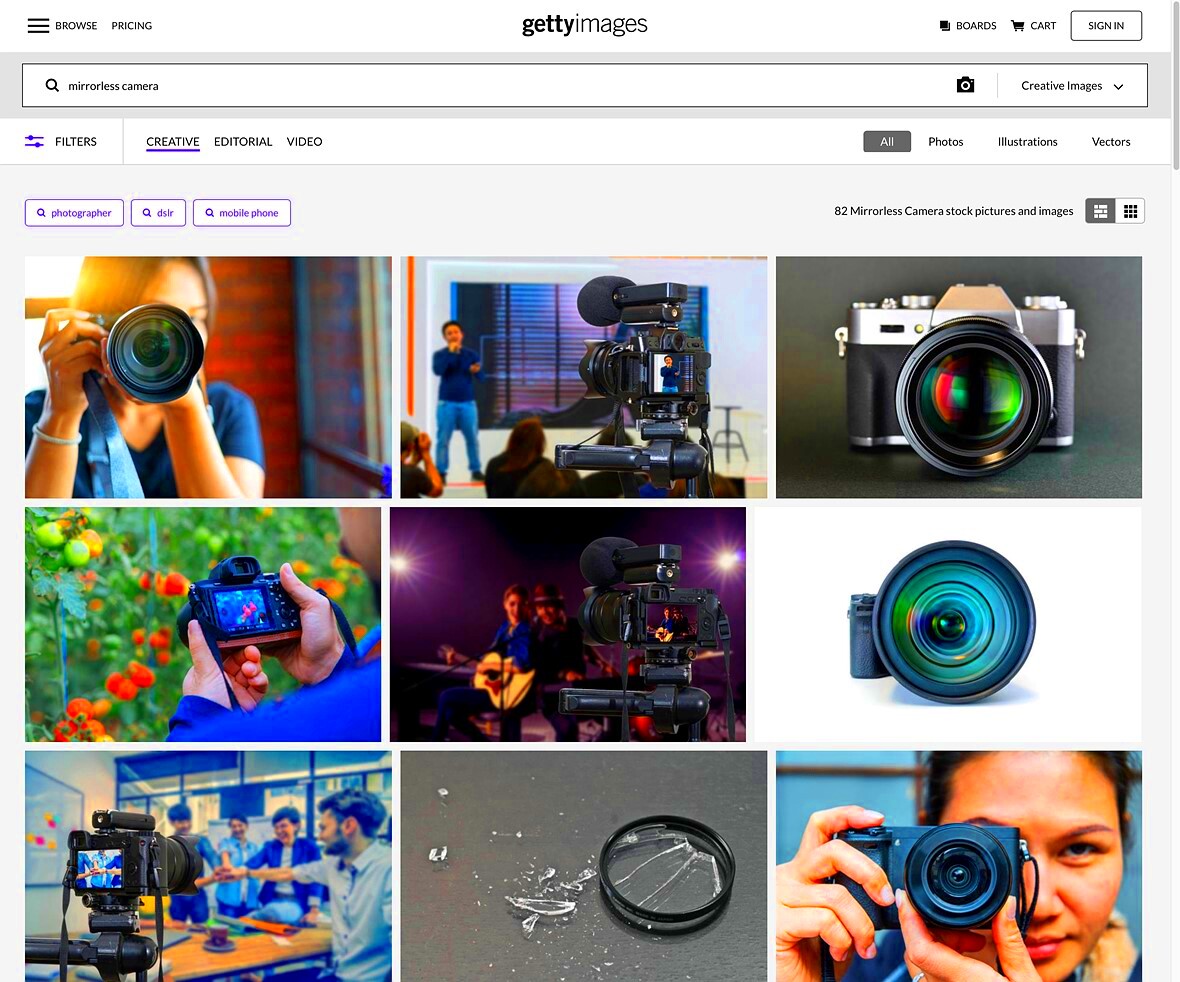 Getty Images is phasing out rightsmanaged creative images in favor 