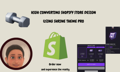 I Will Create a One Product Shopify Store Using Shrine Theme Pro to Boost Sales