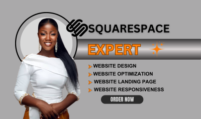 I Will Squarespace Website, Design and Redesign Squarespace Website