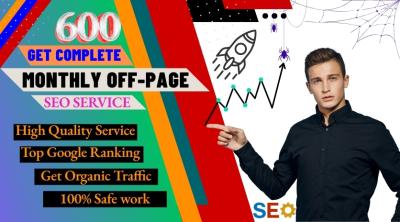 Boost Your Rankings with Monthly Off-Page SEO Magic