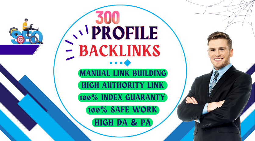 I Will Build Powerful Profile Backlinks for Your Website SEO