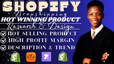 I Will Enhance Your Shopify Store with Expert Dropshipping Ecommerce Marketing and Promotion