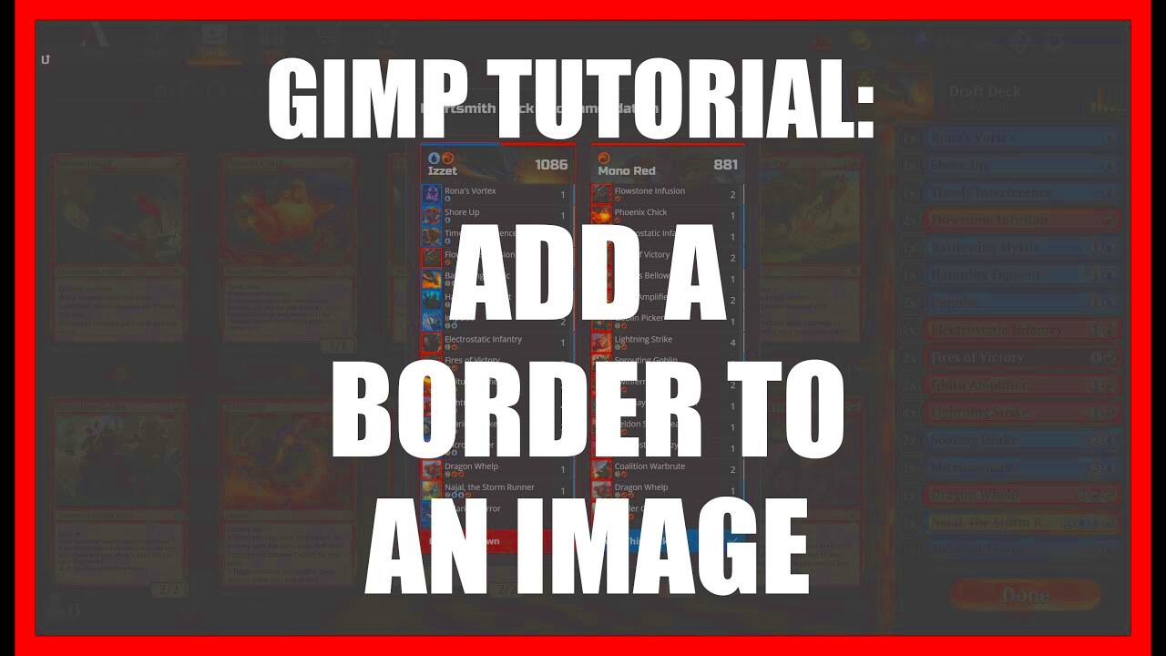 GIMP Tutorial Adding a Border to Your Images StepbyStep Guide 