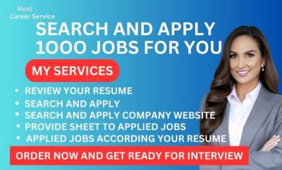 I Will Search and Apply for Remote Jobs, Onsite Jobs, or Any Job Application