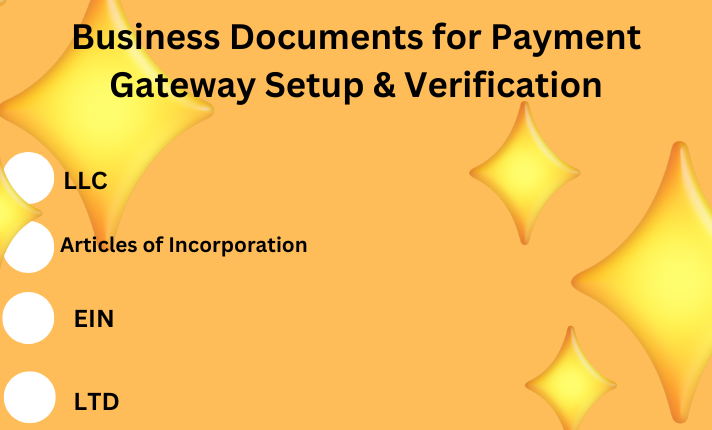 I Will Provide Business Documents for Payment