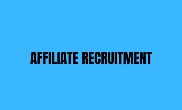 I Will Do Affiliate Link Sign Up, Affiliate Recruitment, and Affiliate Link Promotion