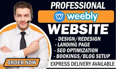 I Will Create, Redesign, and Optimize Your Weebly Website and Blog