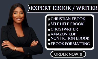 I Will Be Your Christian Self-Help eBook Writer and Ghostwriter