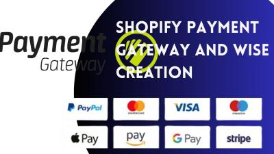 I Will Setup Shopify Payment PayPal, Wise, and Square Payment Gateway