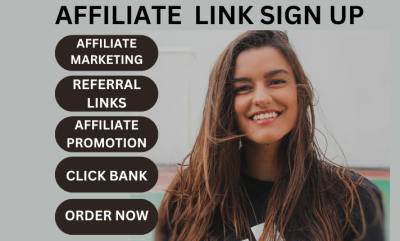 I Will Boost Your Affiliate Marketing with ClickBank Link Promotion and Sales Funnel for Amazon Affiliate