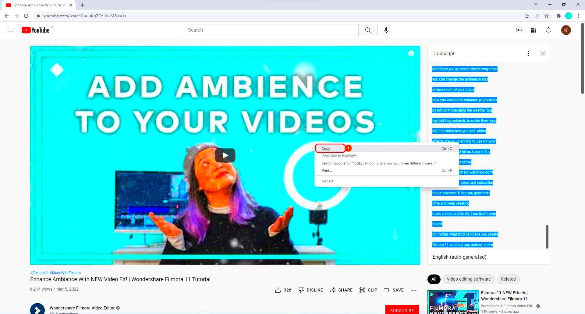 How to Get Transcript of YouTube Video Automatically