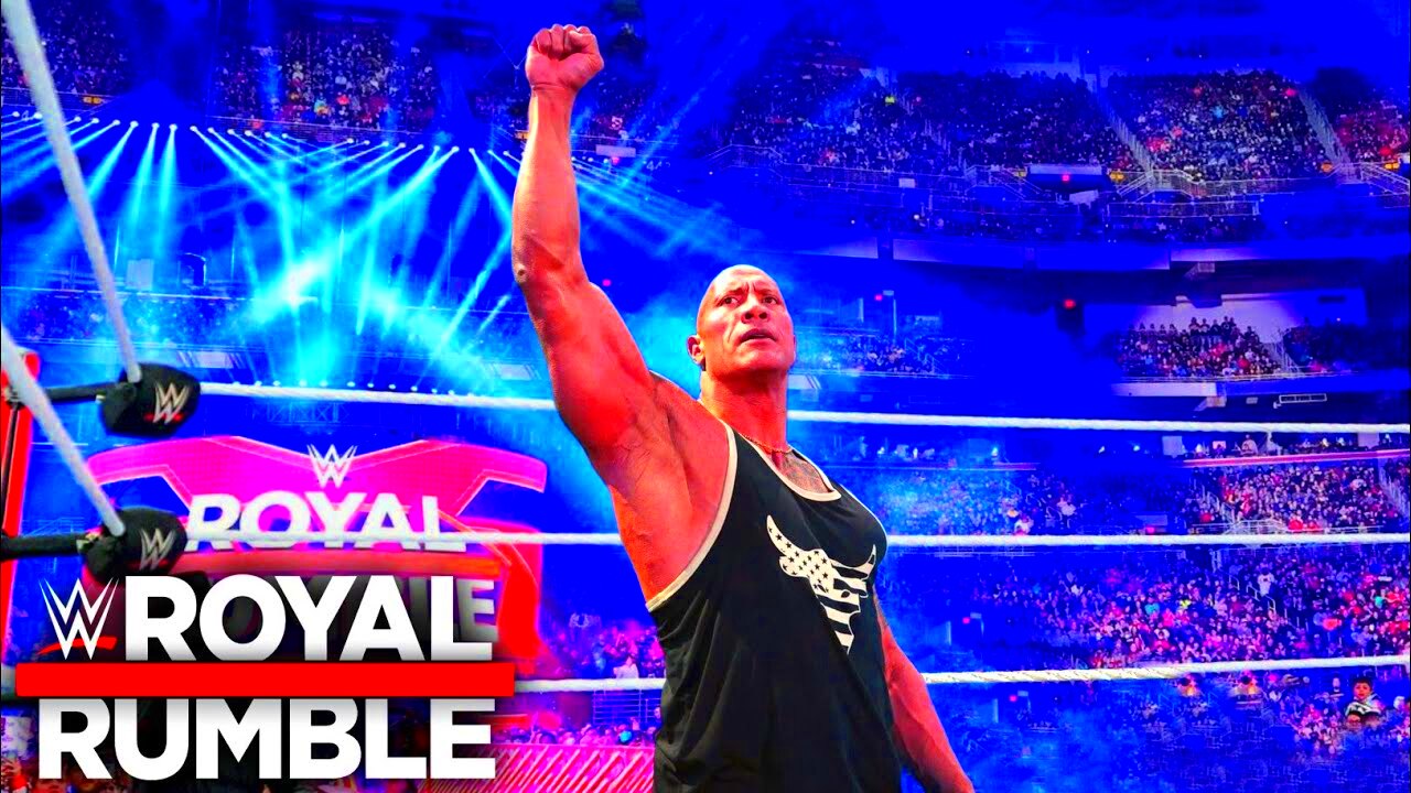 THE ROCK Wins 30 Mens Royal Rumble 2024  Rock Returns To Royal Rumble 