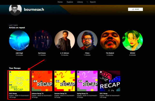 YouTube Music Recap 2022 How to See Your Top Songs Artists  More 