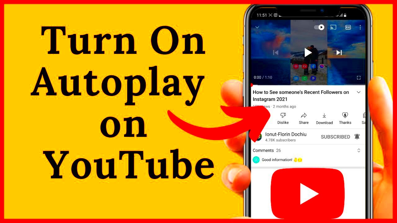 How to Turn On Autoplay on YouTube  YouTube