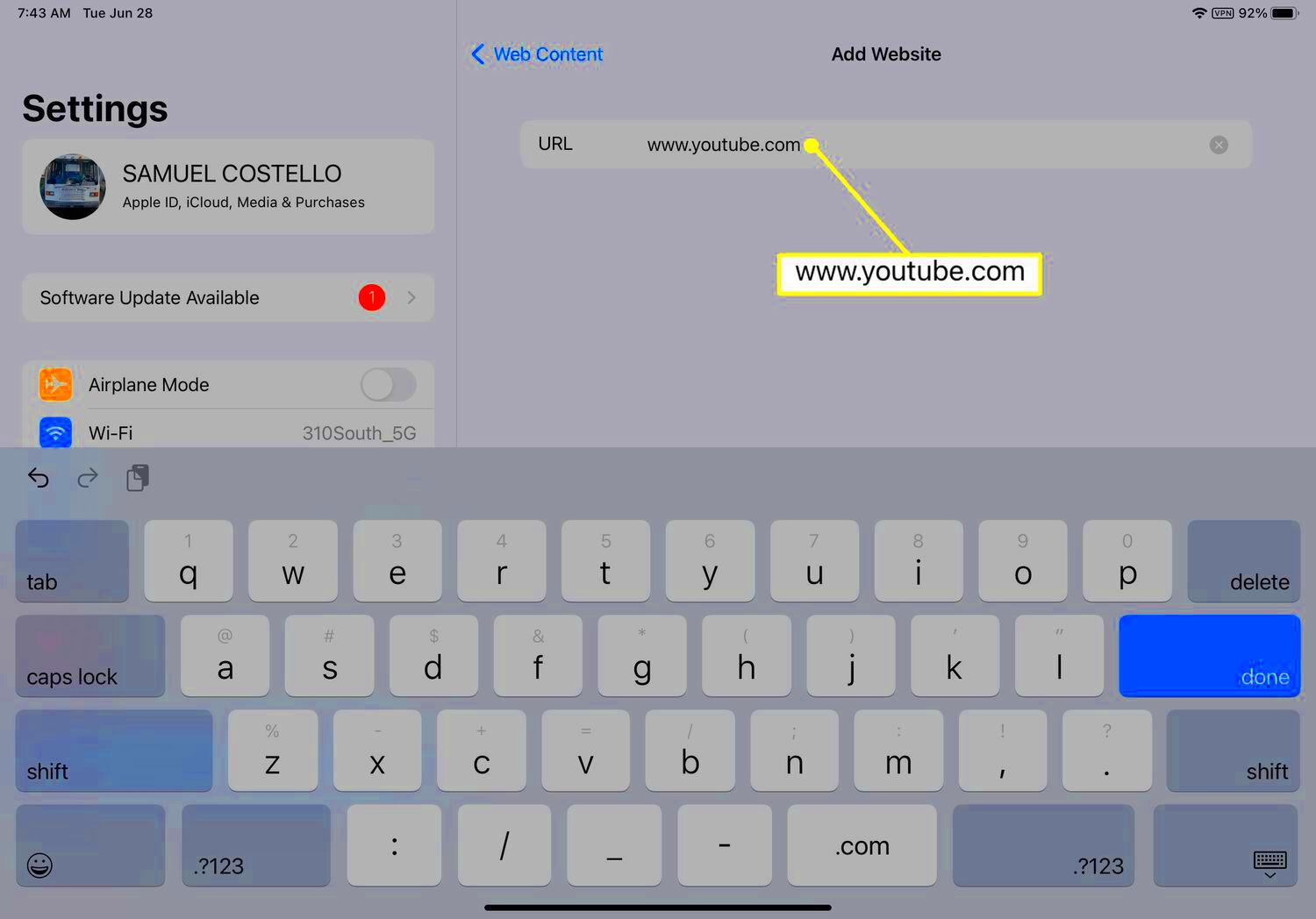 How to Block YouTube on iPad