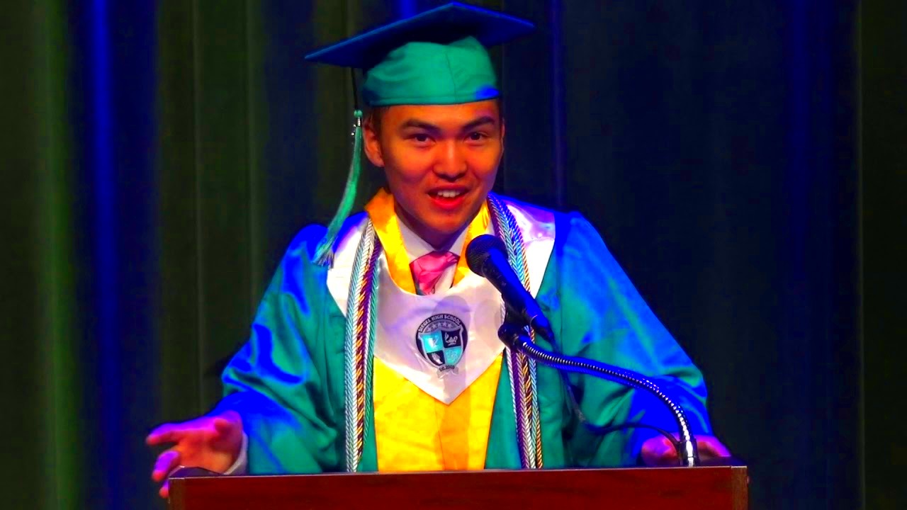 Don Kim Valedictorian Speech  YouTube