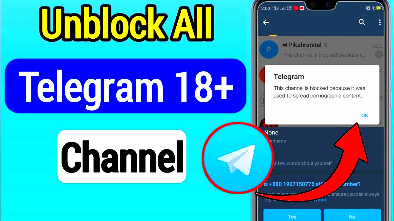 How To Fix  This Channel Cant Be Displayed  on Telegram Android 