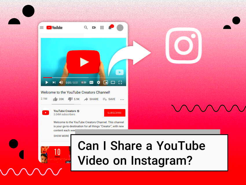 How to Share YouTube Videos on Instagram  Zeru