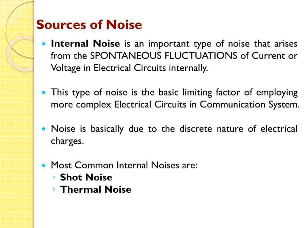 PPT  CHAPTER 2 MATHEMATICAL REPRESENTATION OF NOISE PowerPoint 