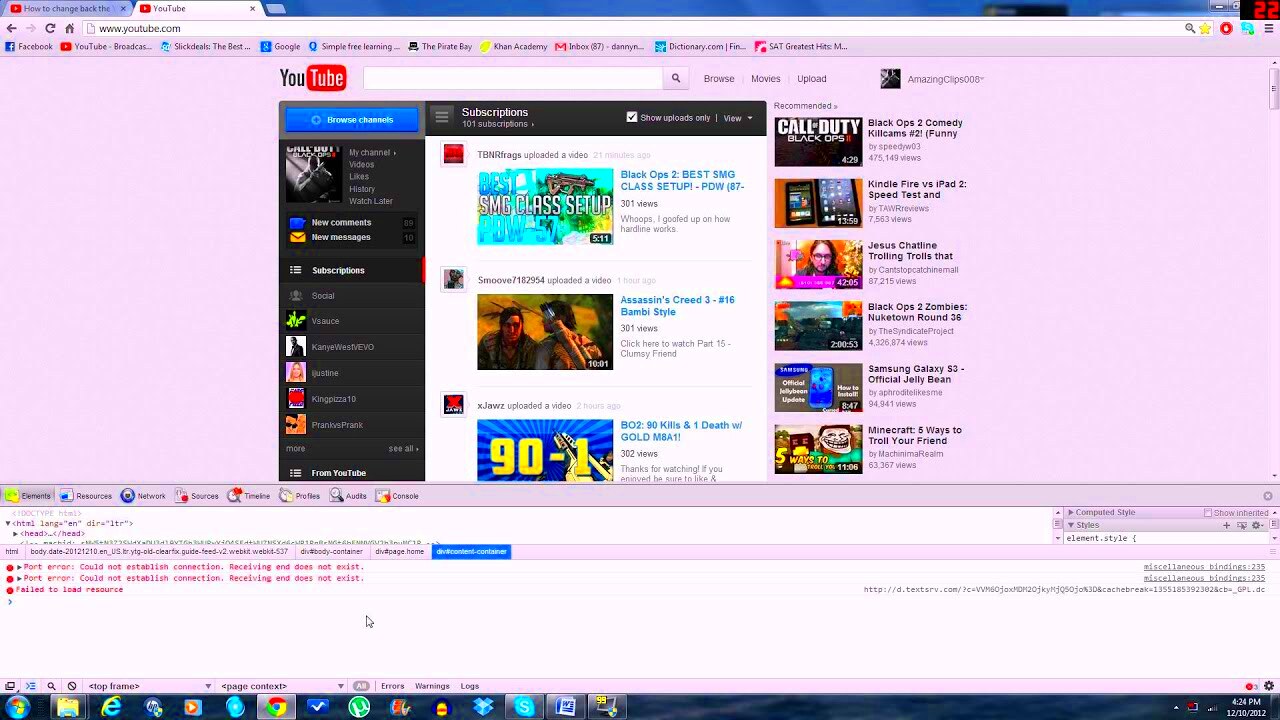 How to change the New Youtube layout back to the old layout   YouTube