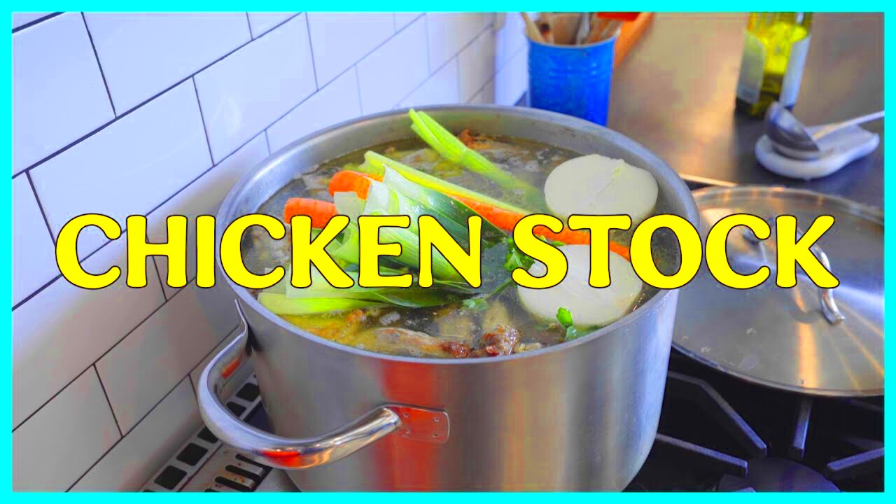 Dont Panic Pantry Building Blocks Chicken Stock  YouTube