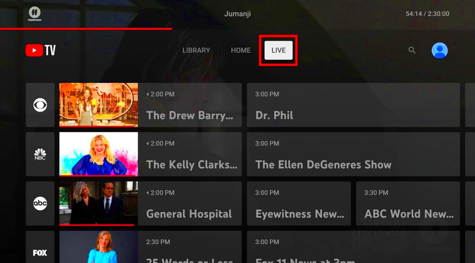 Can You Restart A Live Show On Youtube Tv  Wallpaper