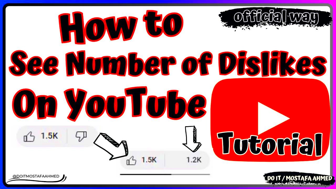 How to See Number of Dislikes on YouTube  YouTube