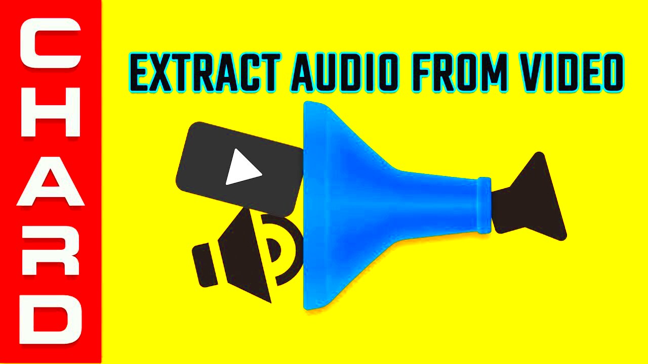 How To Extract The Audio Out Of A Video  YouTube