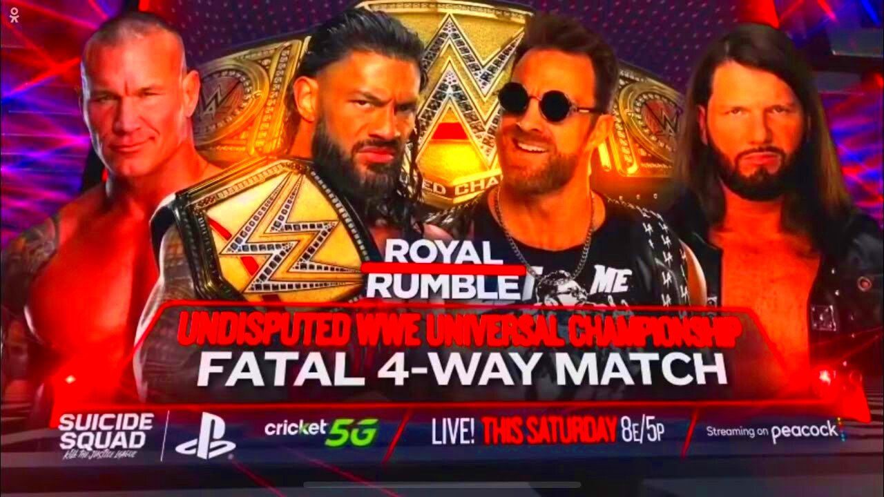 WWE Royal Rumble 2024 Full Official Match Card  YouTube