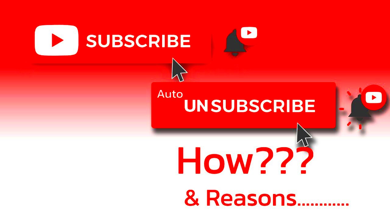 Why do Youtube Subscriber are Decreasing  Automatic Unsubscribing 