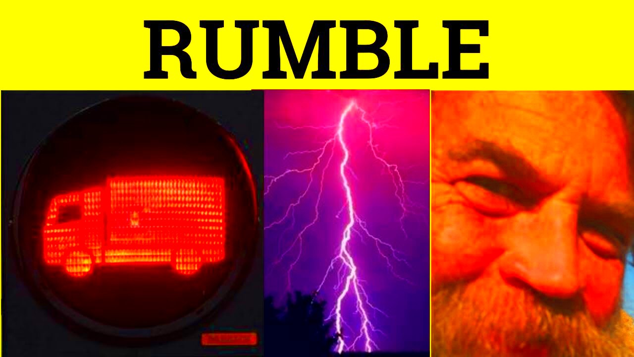  Rumble  Rumble Meaning  Rumble Examples  Rumble Defined  Rumble 