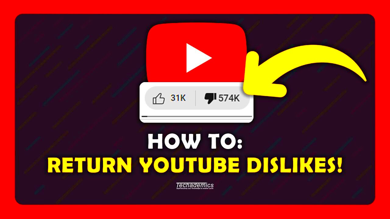 How To See The Dislikes On YouTube  Tutorial  YouTube