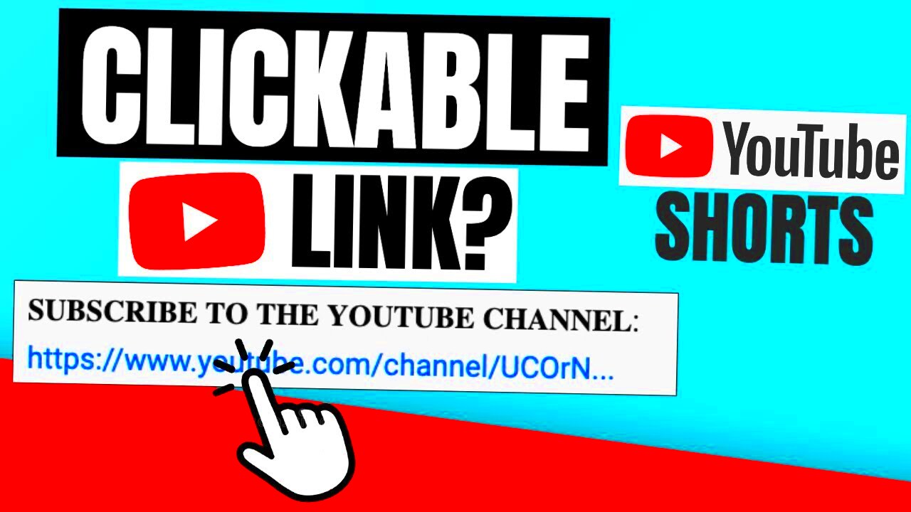 HOW TO ADD A CLICKABLE LINK TO YOUR YOUTUBE VIDEO DESCRIPTION shorts 