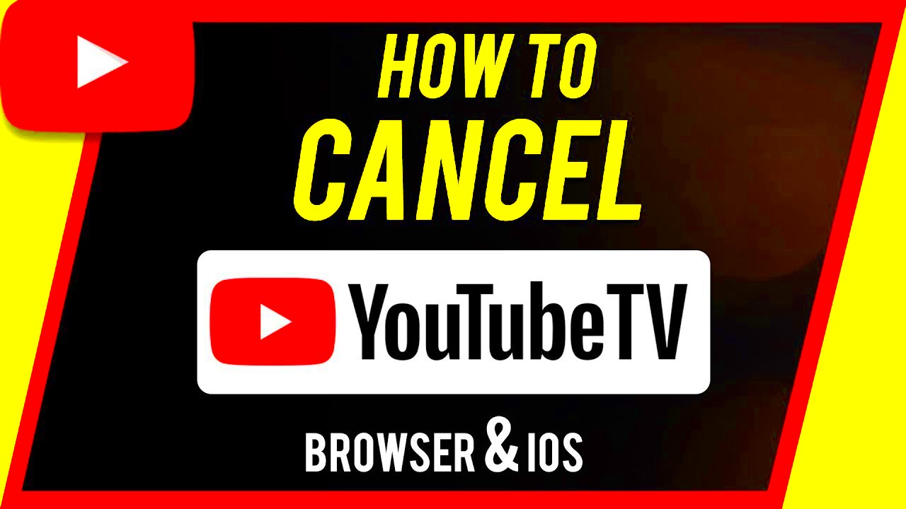 How to Cancel YouTube TV  YouTube