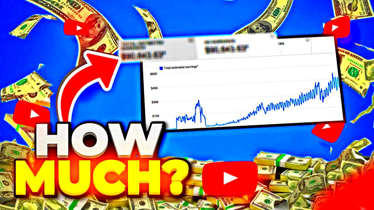 HOW MUCH Money YouTubers Earn Per MILLION Views From ADS With PROOF 