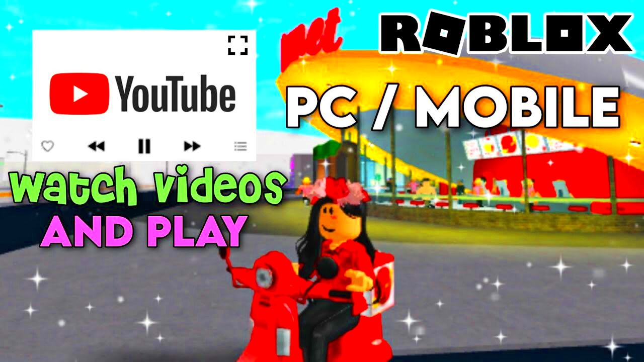 How To Watch YouTube While Playing ROBLOX  Watch Videos  Play At 