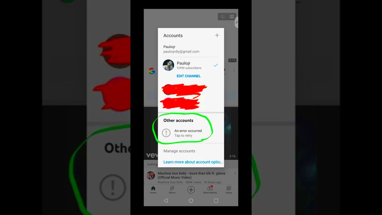 How to Fix Cant Sign Into YouTube APP  Cant Login to YouTube 