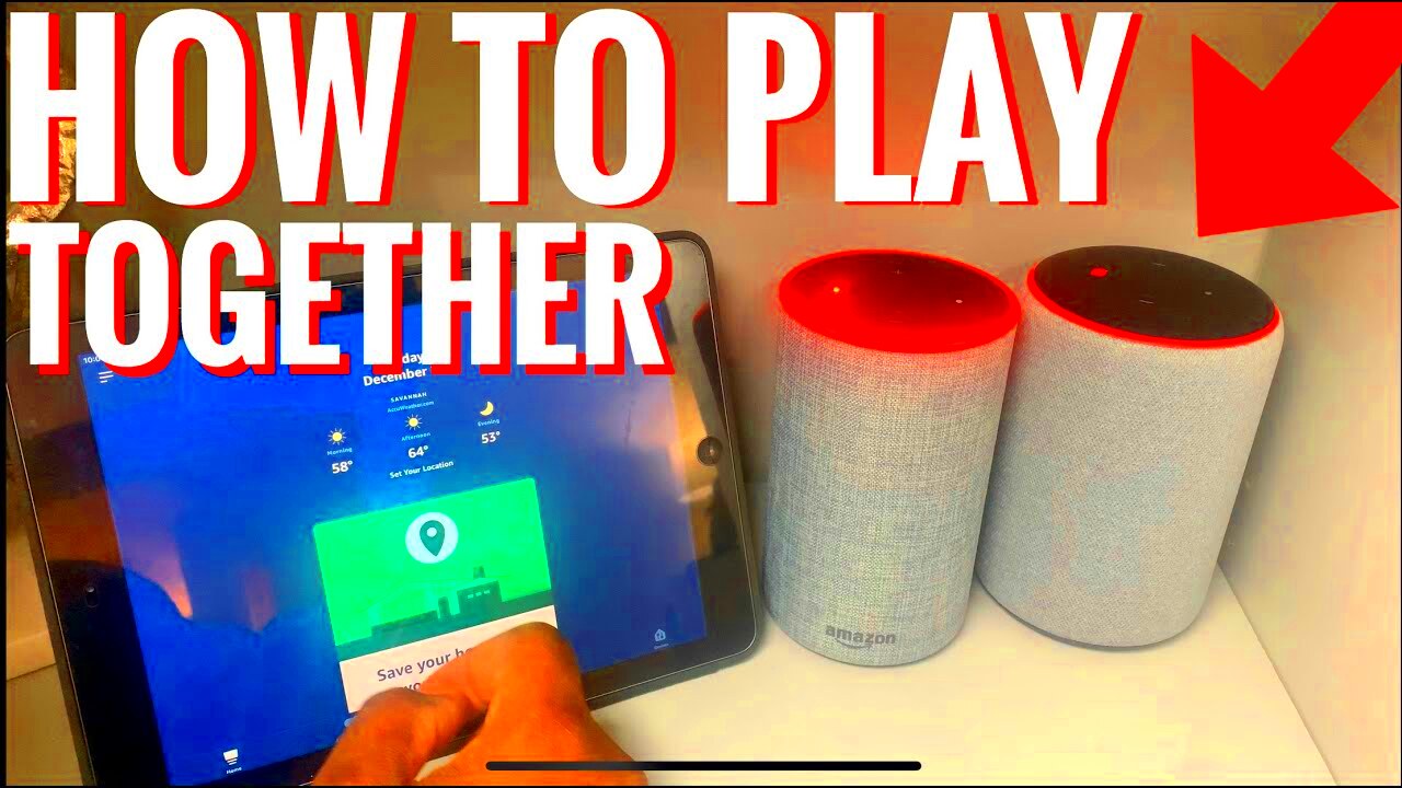 How To Set Up And Play MultiRoom Music With Alexa Speakers  YouTube