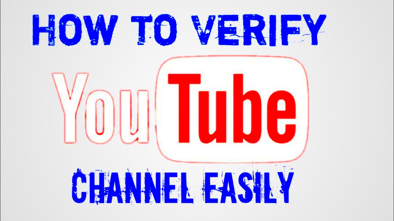 How to Verify your youtube channel  YouTube