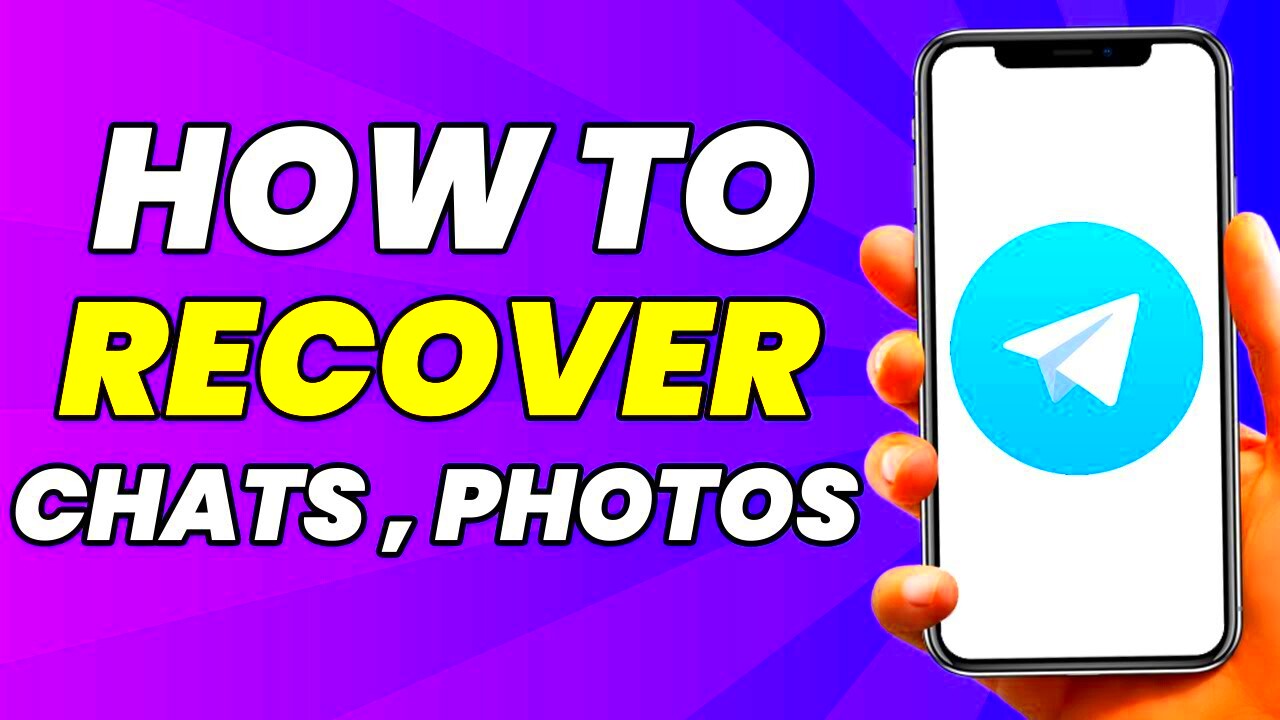 How To Recover Deleted Telegram Chat Messages And Photos  Solved 